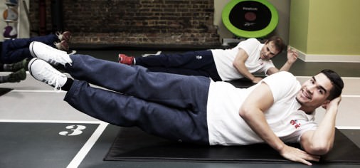 Training with Team GB’s Louis Smith